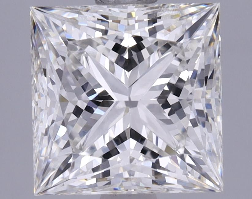 1.88 Carat Princess Shaped Ideal Cut VS1 IGI Certified Lab Grown Diamond