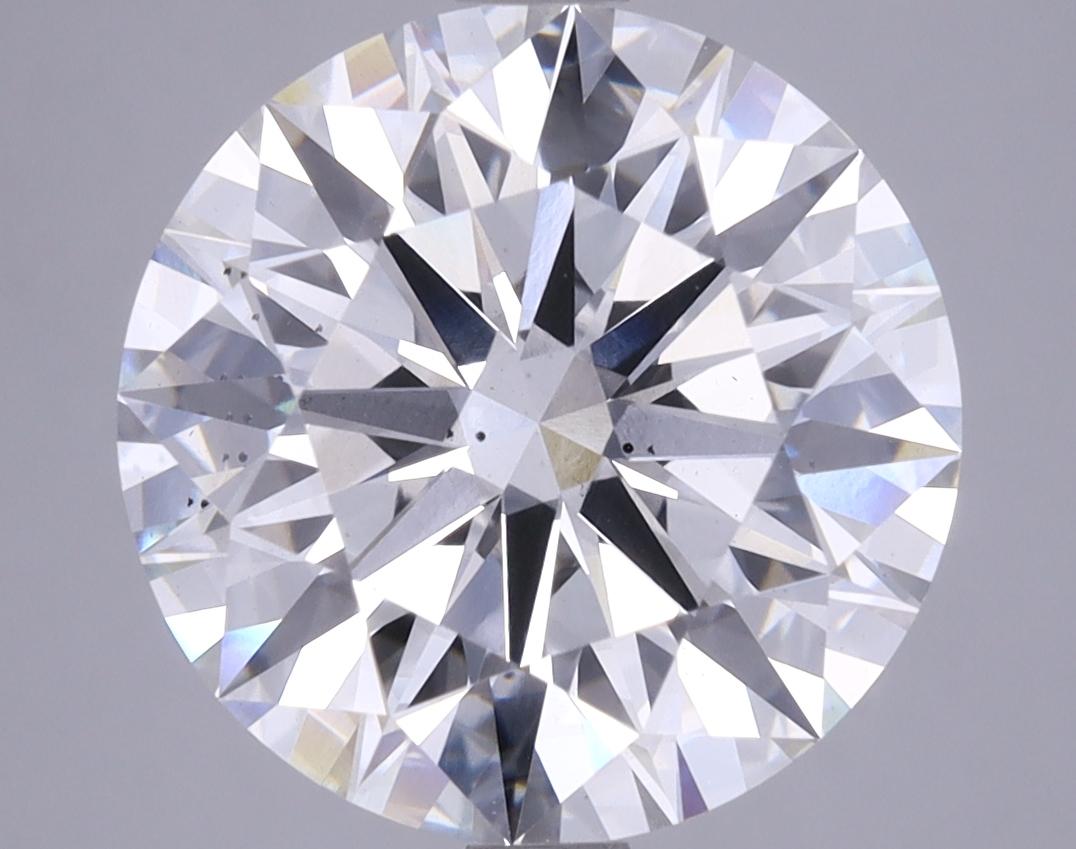 6.02 Carat Round Shaped Ideal Cut SI1 IGI Certified Lab Grown Diamond