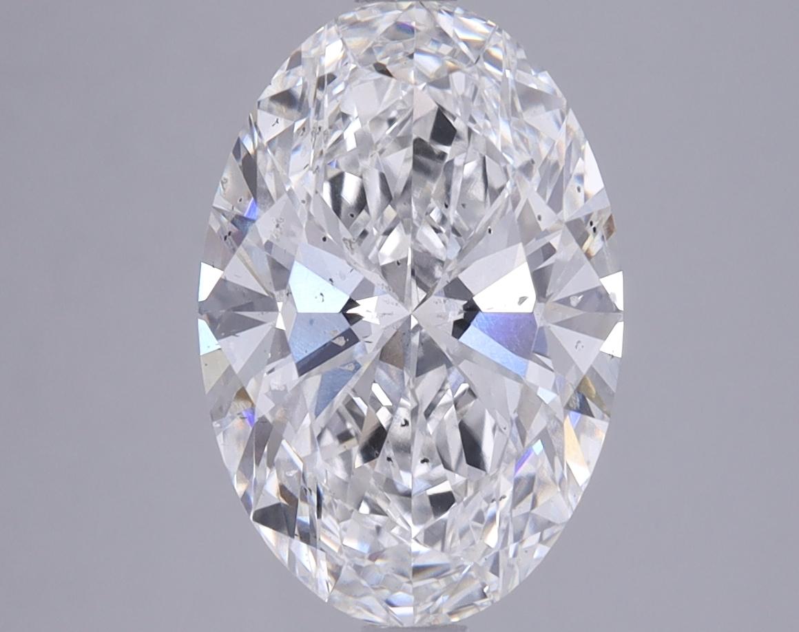 3.51 Carat Oval Shaped Excellent Cut SI1 IGI Certified Lab Grown Diamond