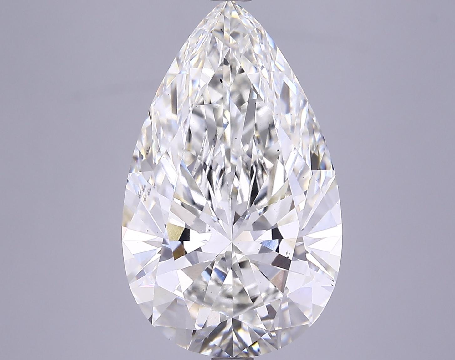 6.06 Carat Pear Shaped Ideal Cut VS1 IGI Certified Lab Grown Diamond
