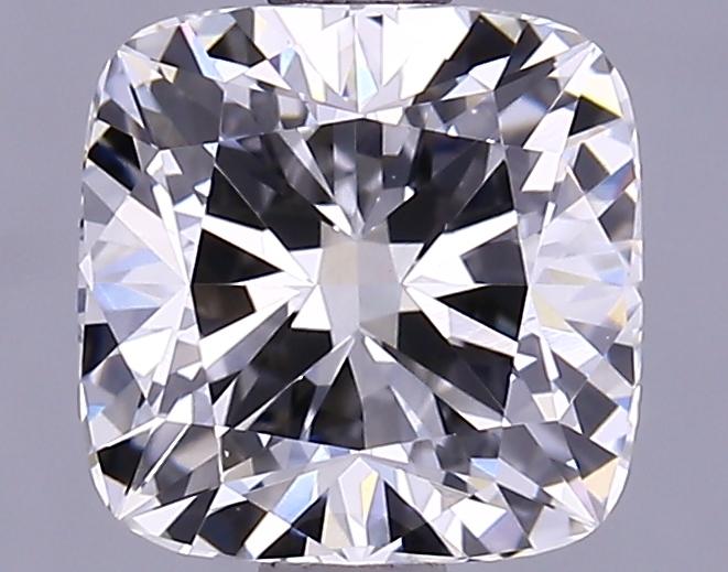 1.31 Carat Cushion Shaped Ideal Cut VVS2 IGI Certified Lab Grown Diamond