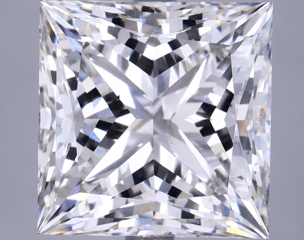 7.59 Carat Princess Shaped Ideal Cut VS2 IGI Certified Lab Grown Diamond