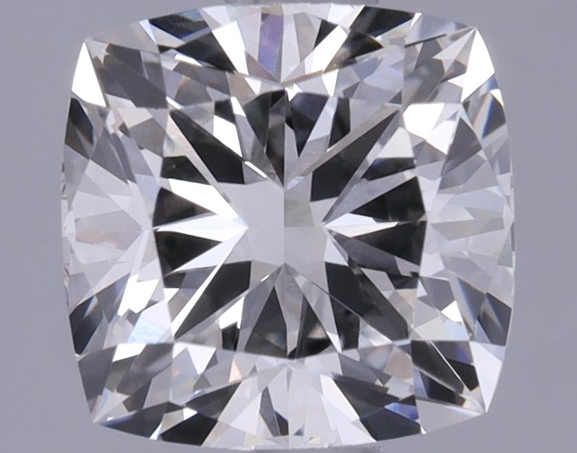 1.61 Carat Cushion Shaped Ideal Cut VVS2 IGI Certified Lab Grown Diamond