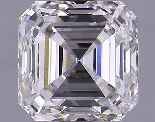 1.99 Carat Asscher Shaped Excellent Cut VS2 IGI Certified Lab Grown Diamond