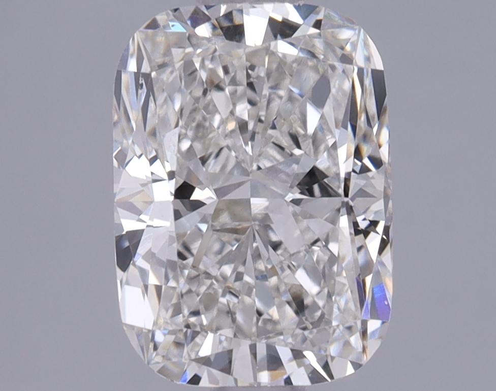 1.65 Carat Elongated Cushion Shaped Excellent Cut VVS2 IGI Certified Lab Grown Diamond