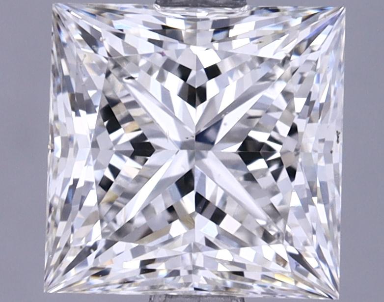 1.85 Carat Princess Shaped Ideal Cut VS2 IGI Certified Lab Grown Diamond