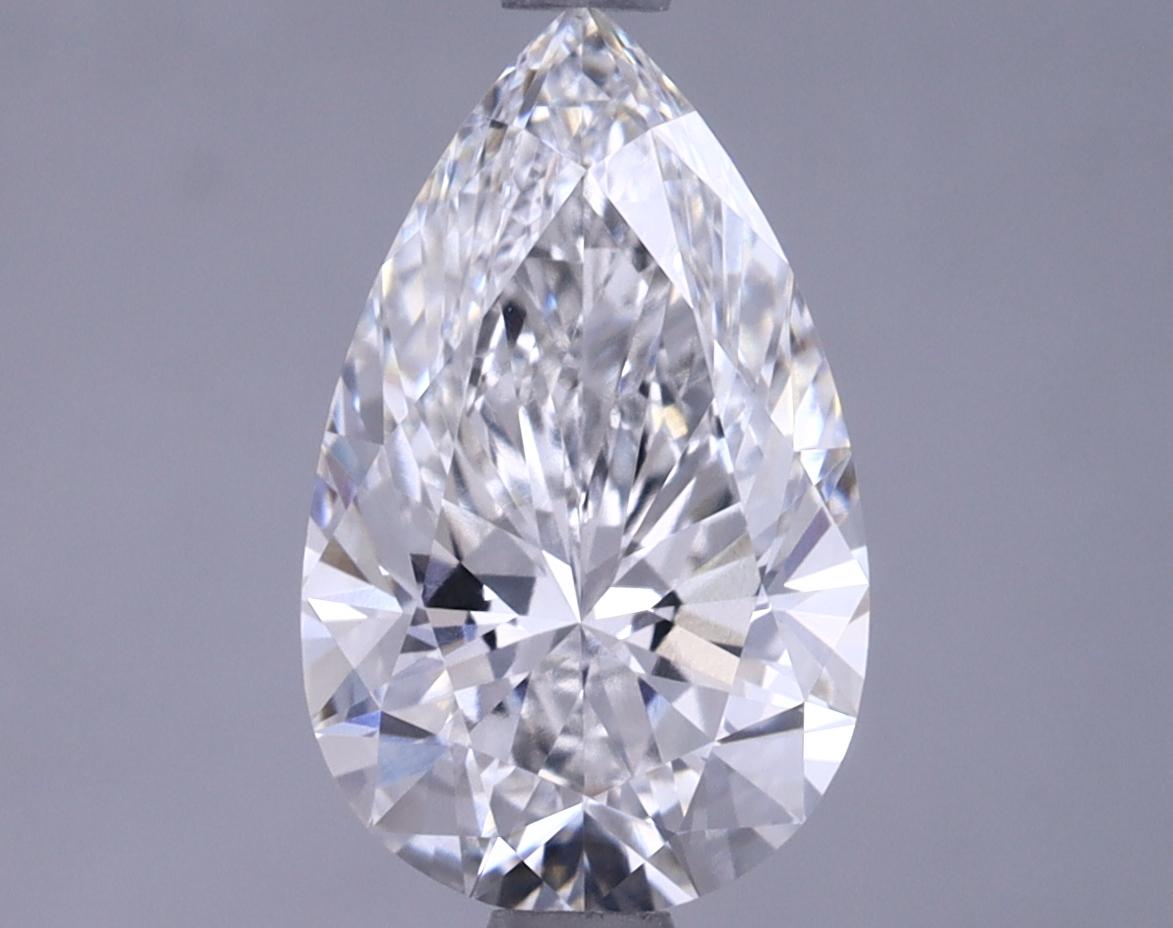 1.65 Carat Pear Shaped Very Good Cut VVS2 IGI Certified Lab Grown Diamond
