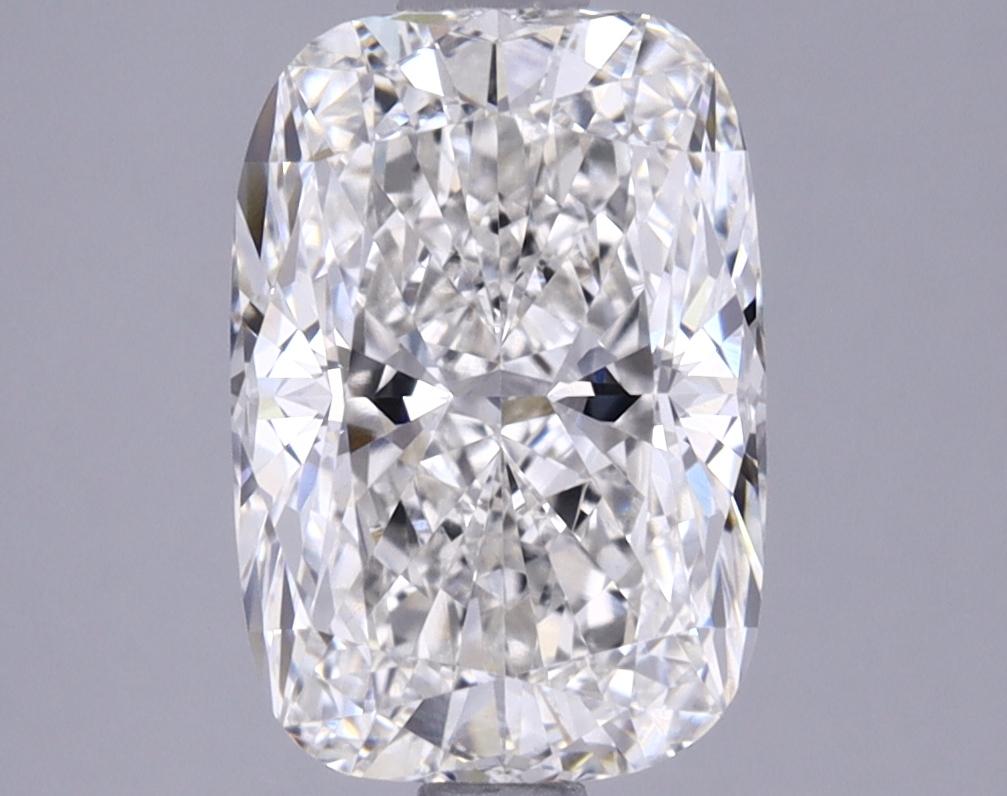 1.85 Carat Elongated Cushion Shaped Excellent Cut VVS2 IGI Certified Lab Grown Diamond