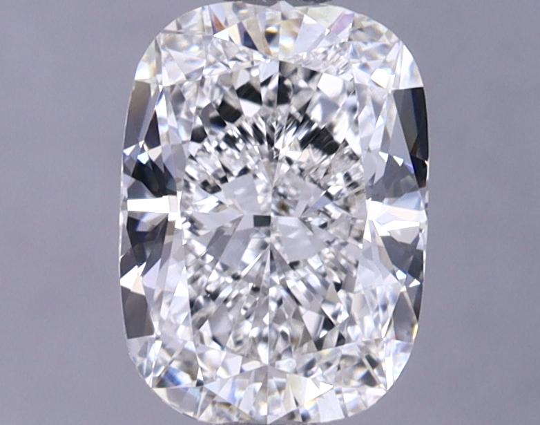 1.65 Carat Elongated Cushion Shaped Excellent Cut VVS2 IGI Certified Lab Grown Diamond