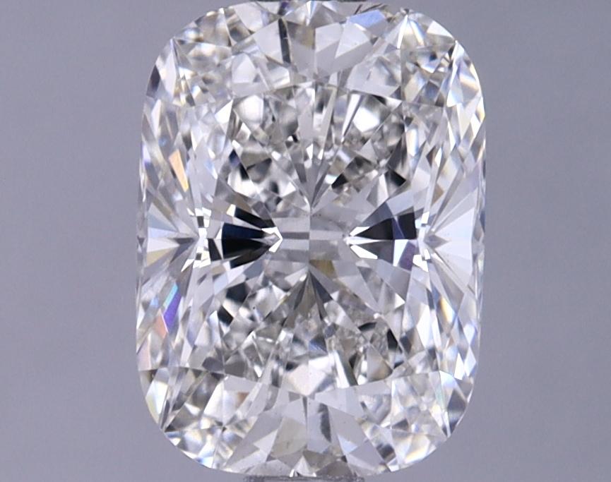 1.55 Carat Elongated Cushion Shaped Excellent Cut VS1 IGI Certified Lab Grown Diamond