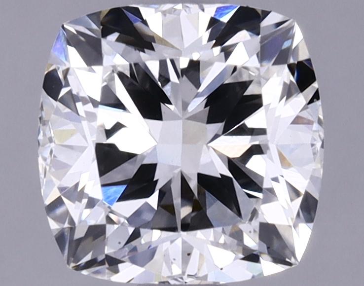 1.22 Carat Cushion Shaped Ideal Cut VVS2 IGI Certified Lab Grown Diamond