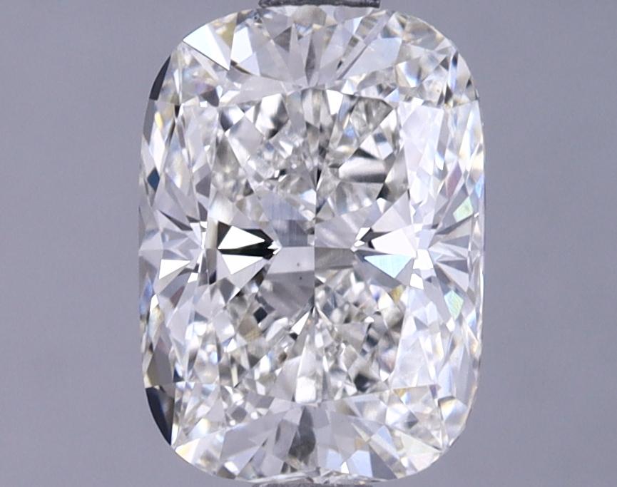 1.57 Carat Elongated Cushion Shaped Excellent Cut VVS2 IGI Certified Lab Grown Diamond