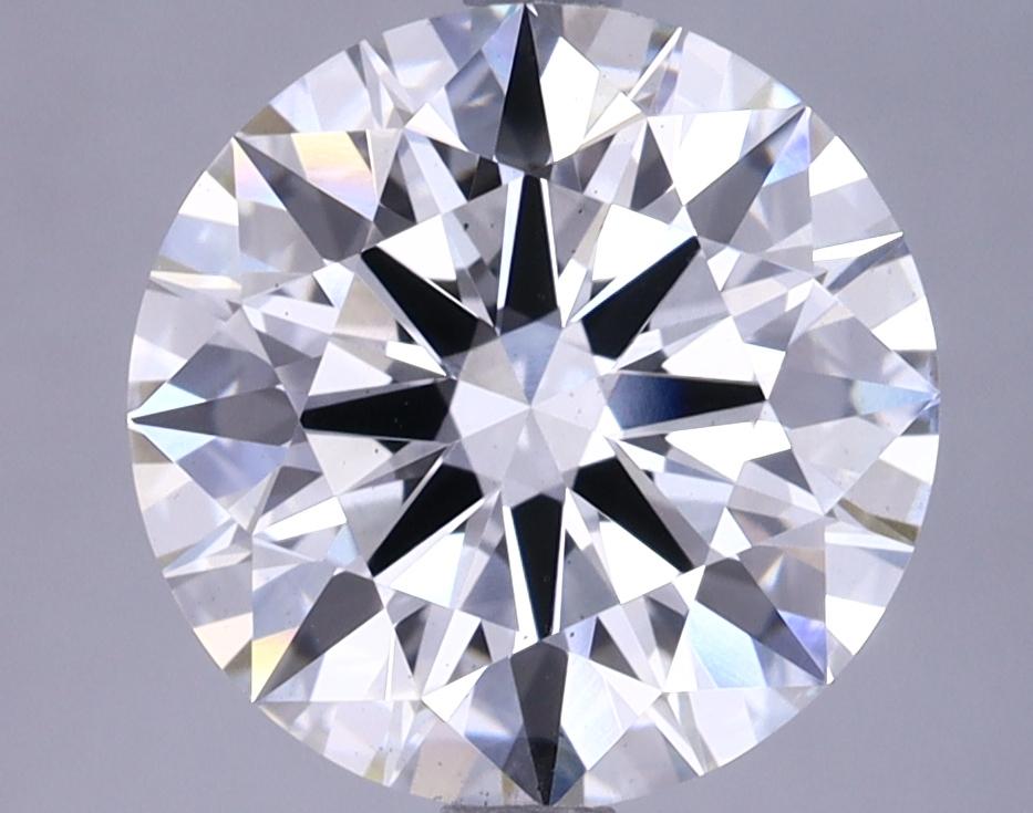 3.61 Carat Round Shaped Ideal Cut VS2 IGI Certified Lab Grown Diamond