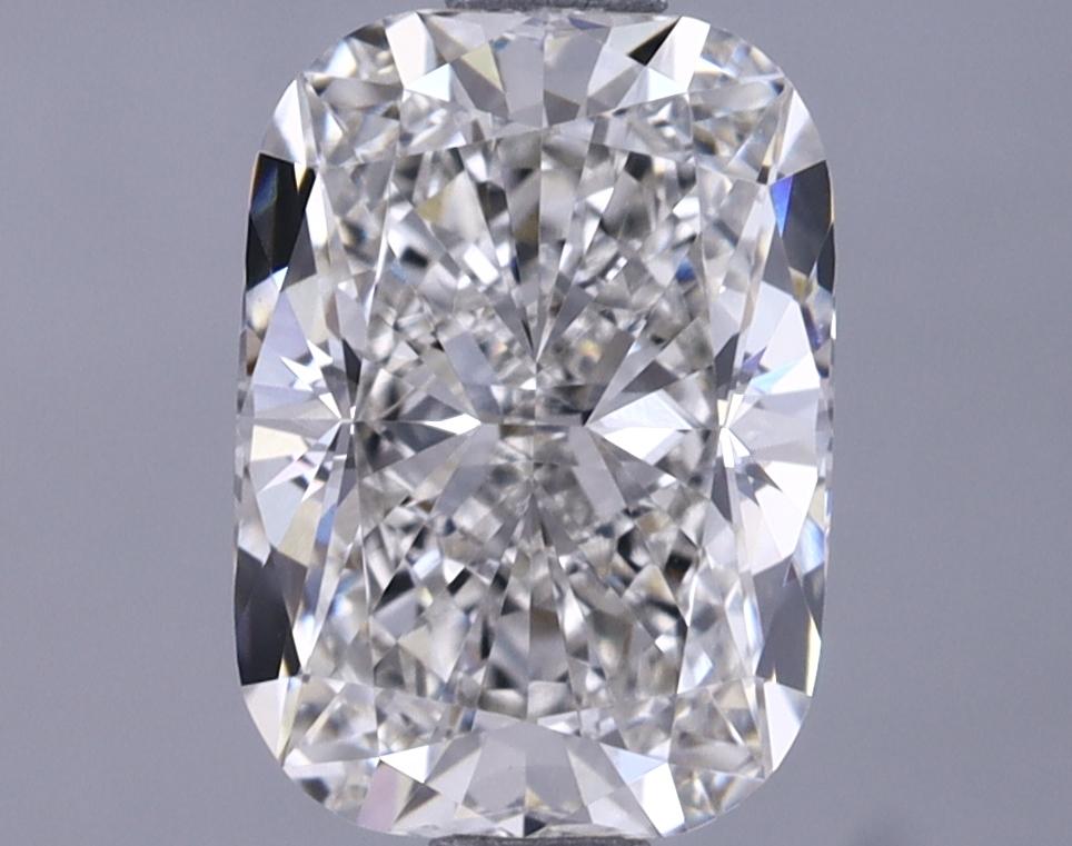1.68 Carat Elongated Cushion Shaped Excellent Cut VVS2 IGI Certified Lab Grown Diamond