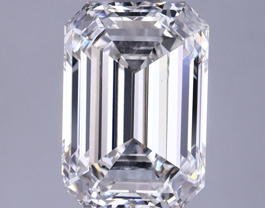 2.65 Carat Emerald Shaped Ideal Cut VS1 IGI Certified Lab Grown Diamond