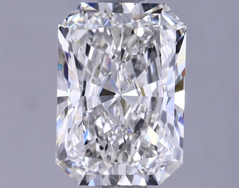 1.21 Carat Radiant Shaped Ideal Cut VVS2 IGI Certified Lab Grown Diamond