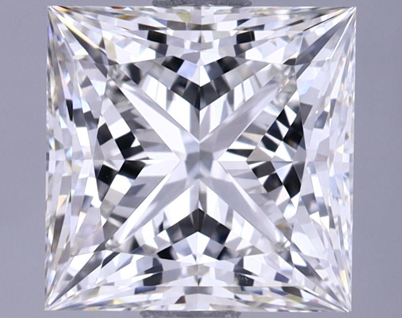 2.38 Carat Princess Shaped Ideal Cut VS1 IGI Certified Lab Grown Diamond