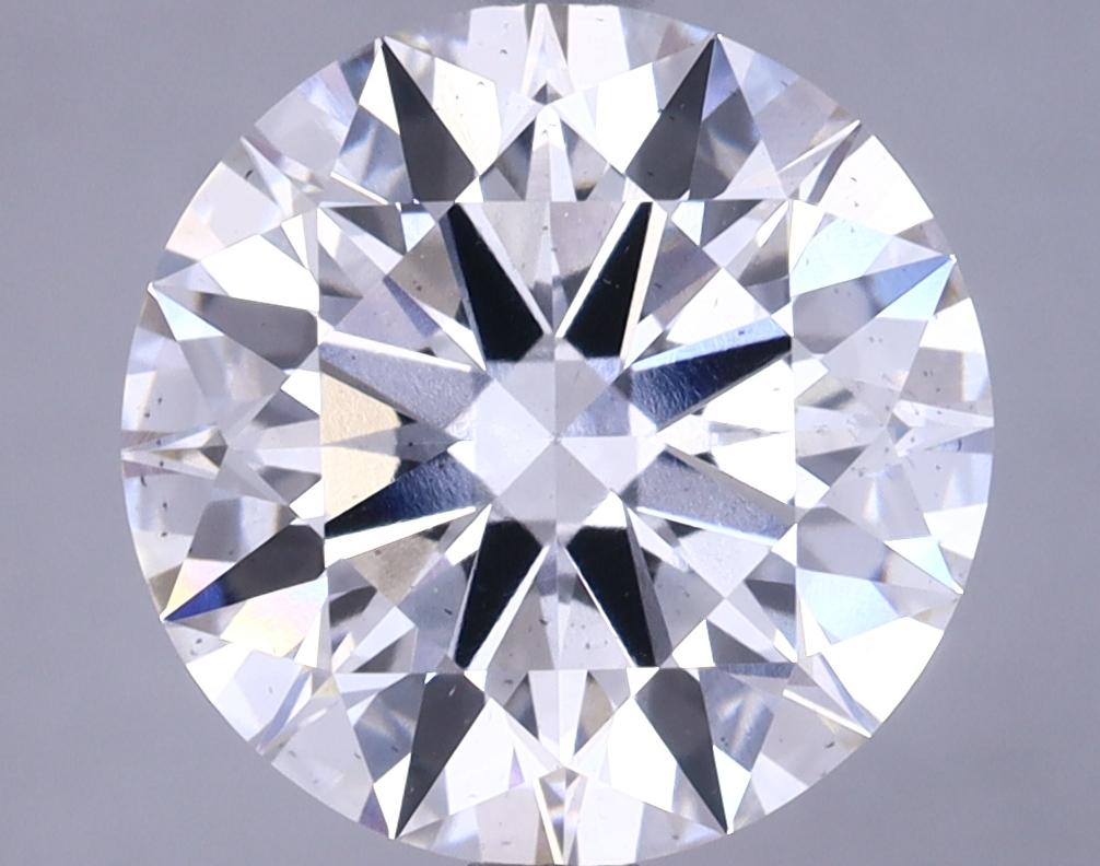 4.55 Carat Round Shaped Ideal Cut SI1 IGI Certified Lab Grown Diamond