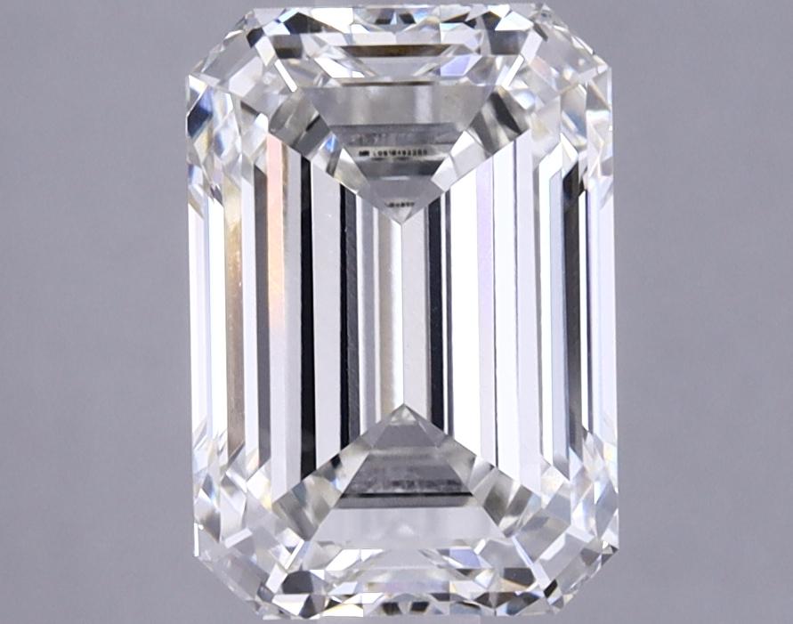 2.74 Carat Emerald Shaped Ideal Cut VVS2 IGI Certified Lab Grown Diamond