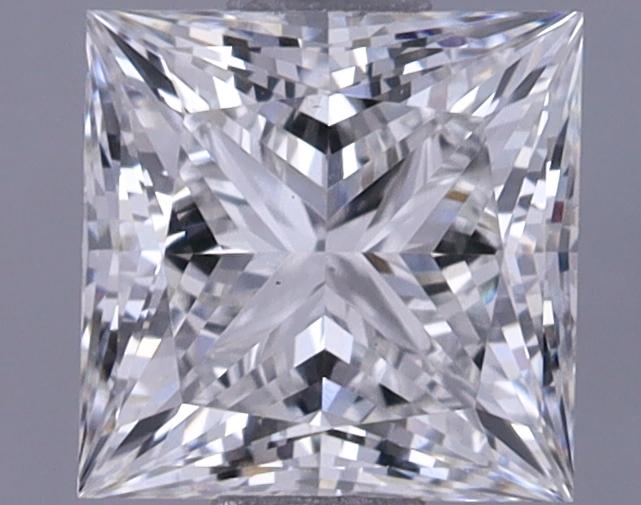 0.95 Carat Princess Shaped Ideal Cut VS1 IGI Certified Lab Grown Diamond