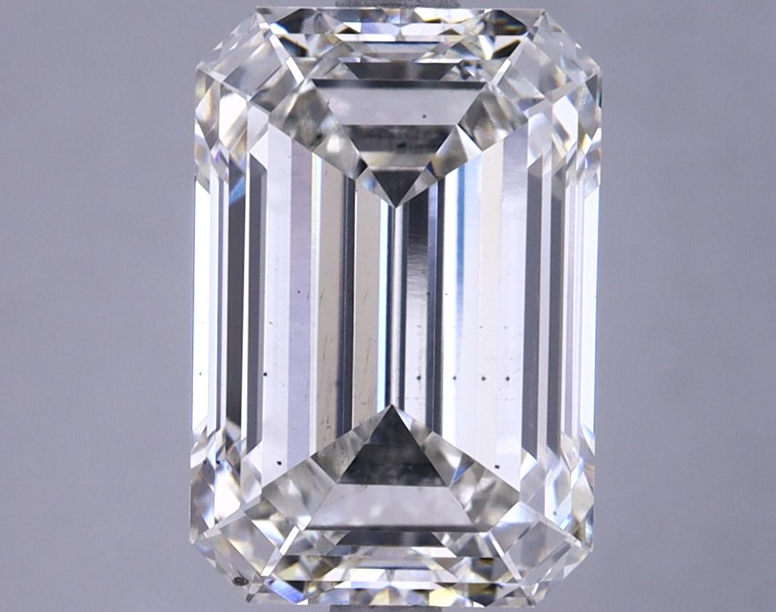4.57 Carat Emerald Shaped Ideal Cut VS2 IGI Certified Lab Grown Diamond