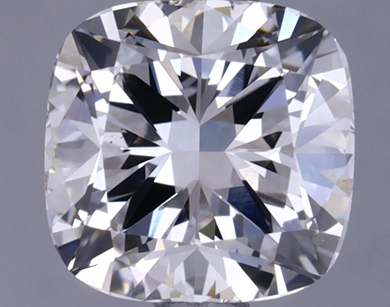 1.63 Carat Cushion Shaped Ideal Cut VVS2 IGI Certified Lab Grown Diamond