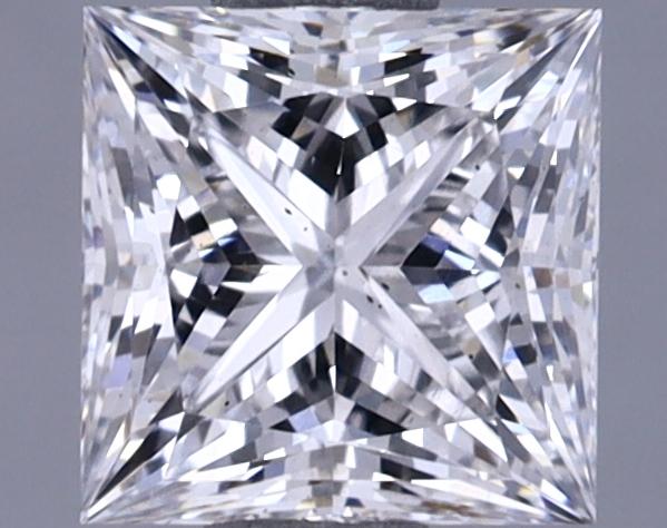 0.92 Carat Princess Shaped Ideal Cut VS2 IGI Certified Lab Grown Diamond