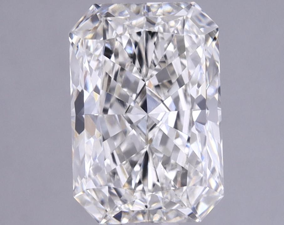 1.42 Carat Radiant Shaped Ideal Cut VVS2 IGI Certified Lab Grown Diamond