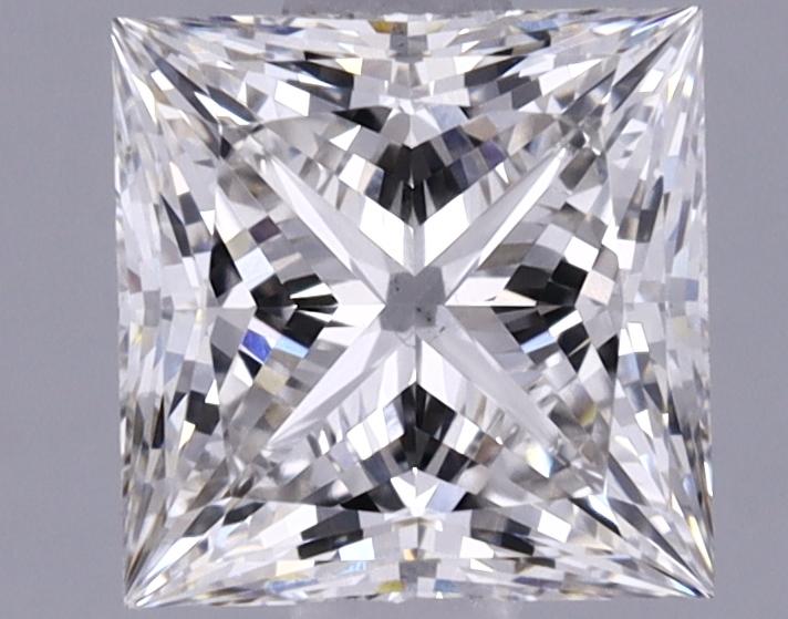 1.13 Carat Princess Shaped Ideal Cut VS1 IGI Certified Lab Grown Diamond
