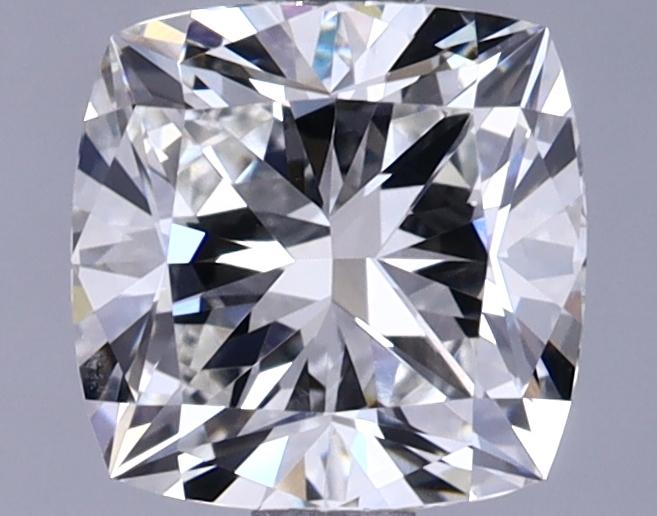 1.72 Carat Cushion Shaped Ideal Cut VVS2 IGI Certified Lab Grown Diamond