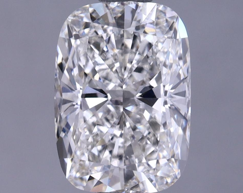 1.64 Carat Elongated Cushion Shaped Excellent Cut VVS2 IGI Certified Lab Grown Diamond