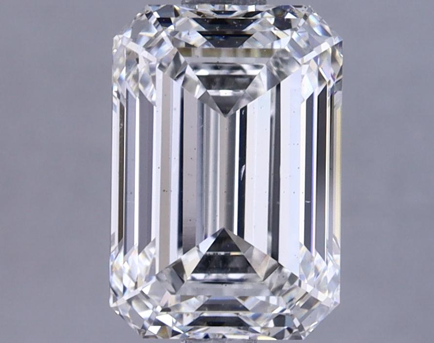 2.62 Carat Emerald Shaped Ideal Cut VS2 IGI Certified Lab Grown Diamond