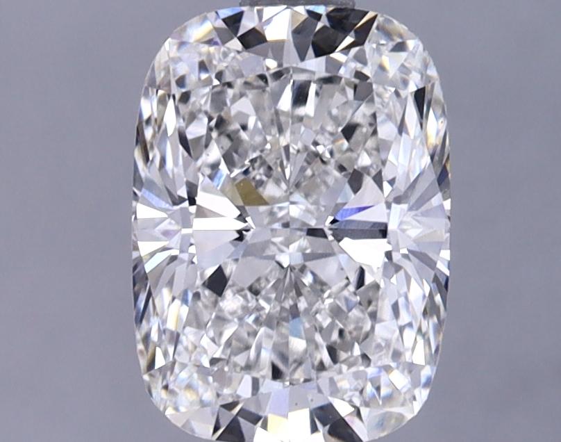 1.76 Carat Elongated Cushion Shaped Excellent Cut VS1 IGI Certified Lab Grown Diamond