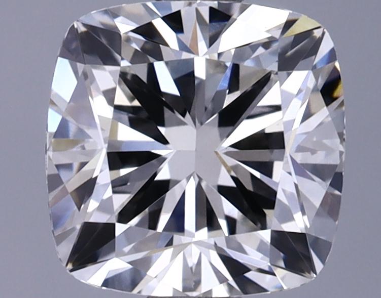 1.7 Carat Cushion Shaped Ideal Cut VVS2 IGI Certified Lab Grown Diamond