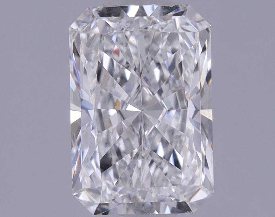 0.97 Carat Radiant Shaped Ideal Cut VVS2 IGI Certified Lab Grown Diamond
