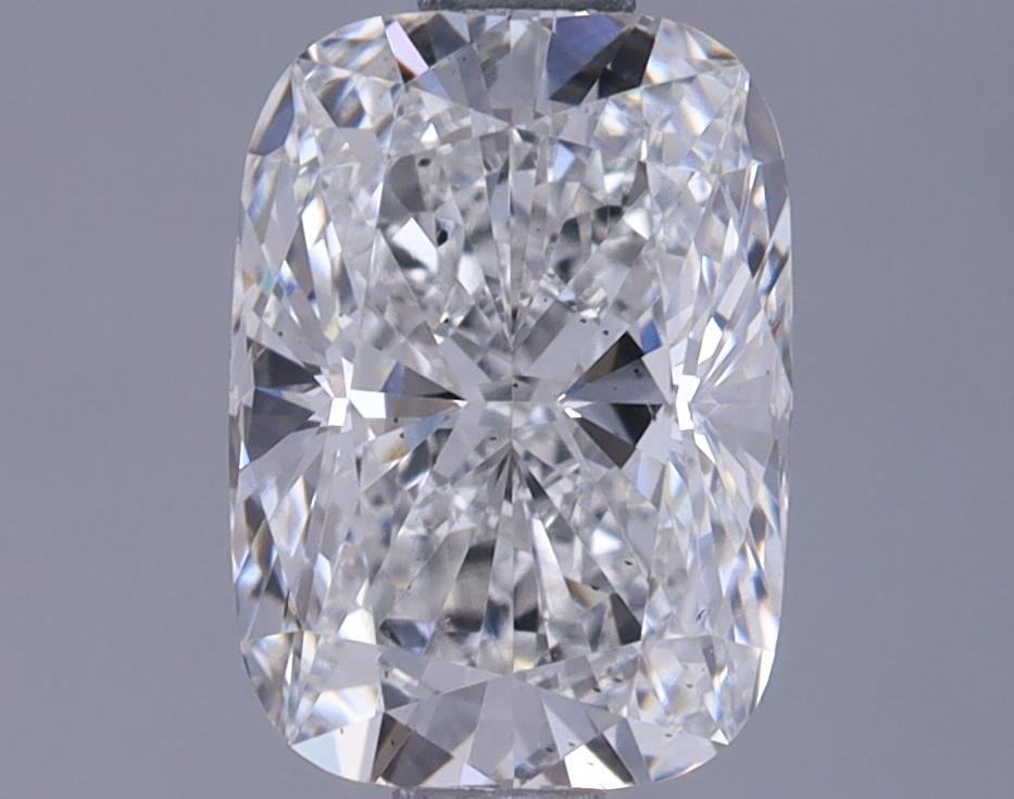 1.29 Carat Elongated Cushion Shaped Excellent Cut VS2 IGI Certified Lab Grown Diamond