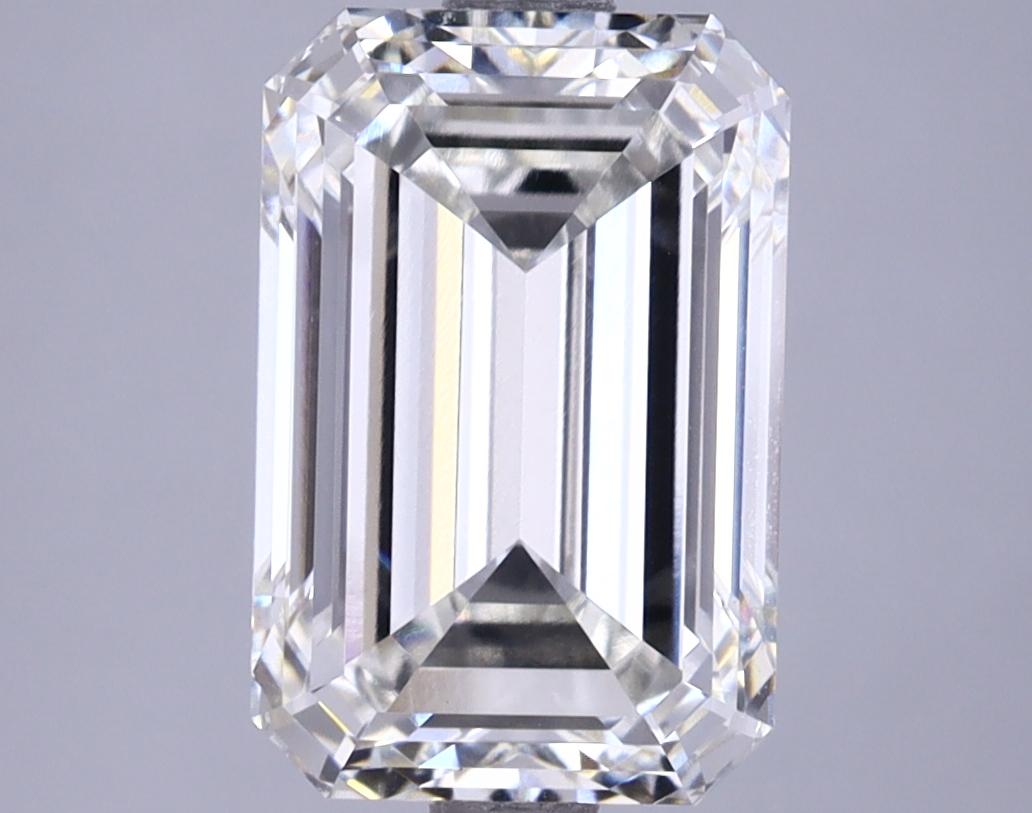 3.73 Carat Emerald Shaped Excellent Cut VS1 IGI Certified Lab Grown Diamond