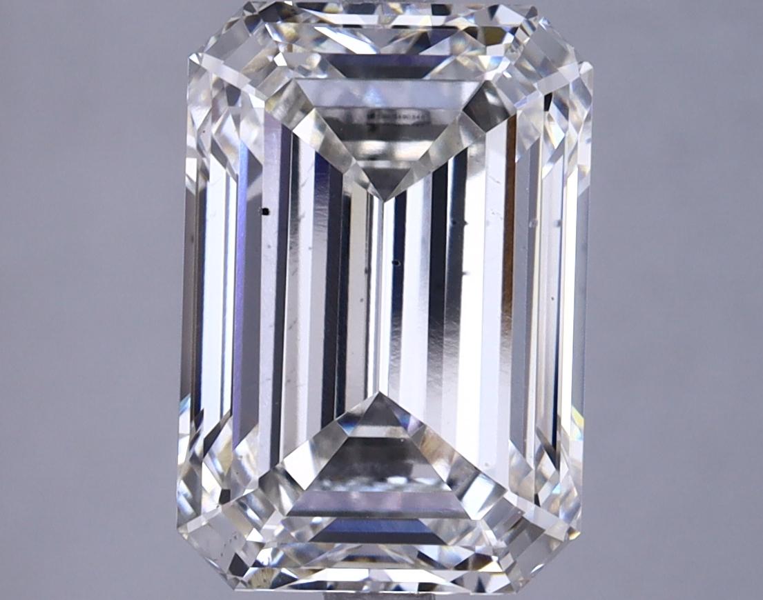 4.93 Carat Emerald Shaped Ideal Cut VS2 IGI Certified Lab Grown Diamond