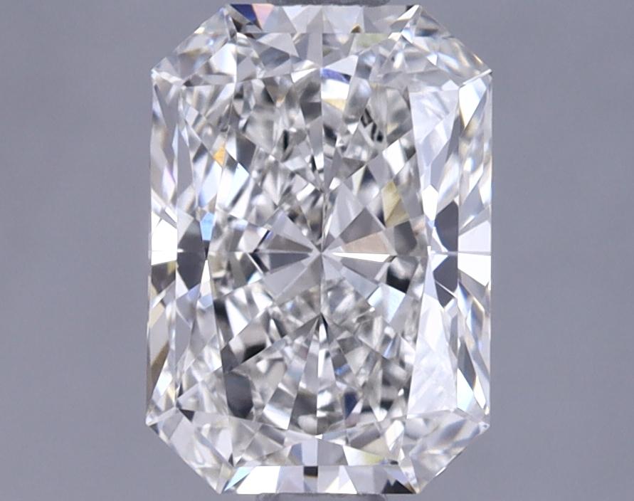 1.28 Carat Radiant Shaped Ideal Cut VVS2 IGI Certified Lab Grown Diamond