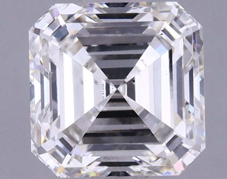 1.94 Carat Asscher Shaped Excellent Cut VS2 IGI Certified Lab Grown Diamond