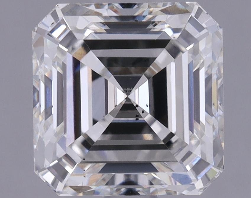 1.75 Carat Asscher Shaped Ideal Cut VS2 IGI Certified Lab Grown Diamond