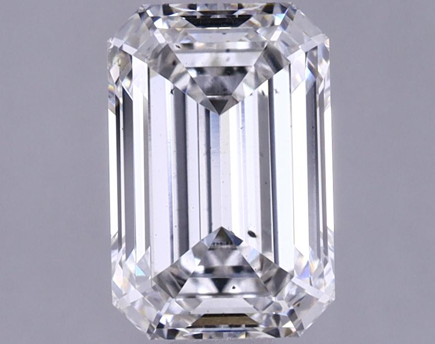 1.34 Carat Emerald Shaped Excellent Cut VS2 IGI Certified Lab Grown Diamond