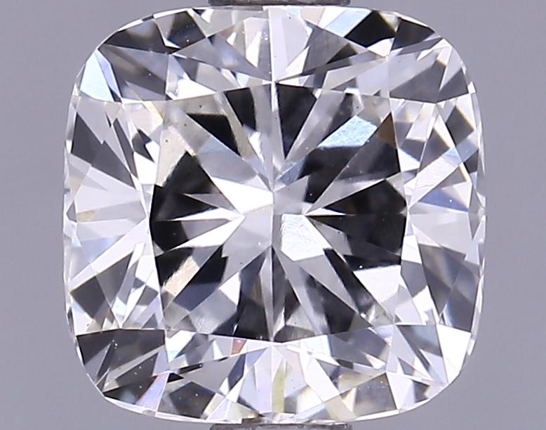 1.23 Carat Cushion Shaped Ideal Cut VVS2 IGI Certified Lab Grown Diamond