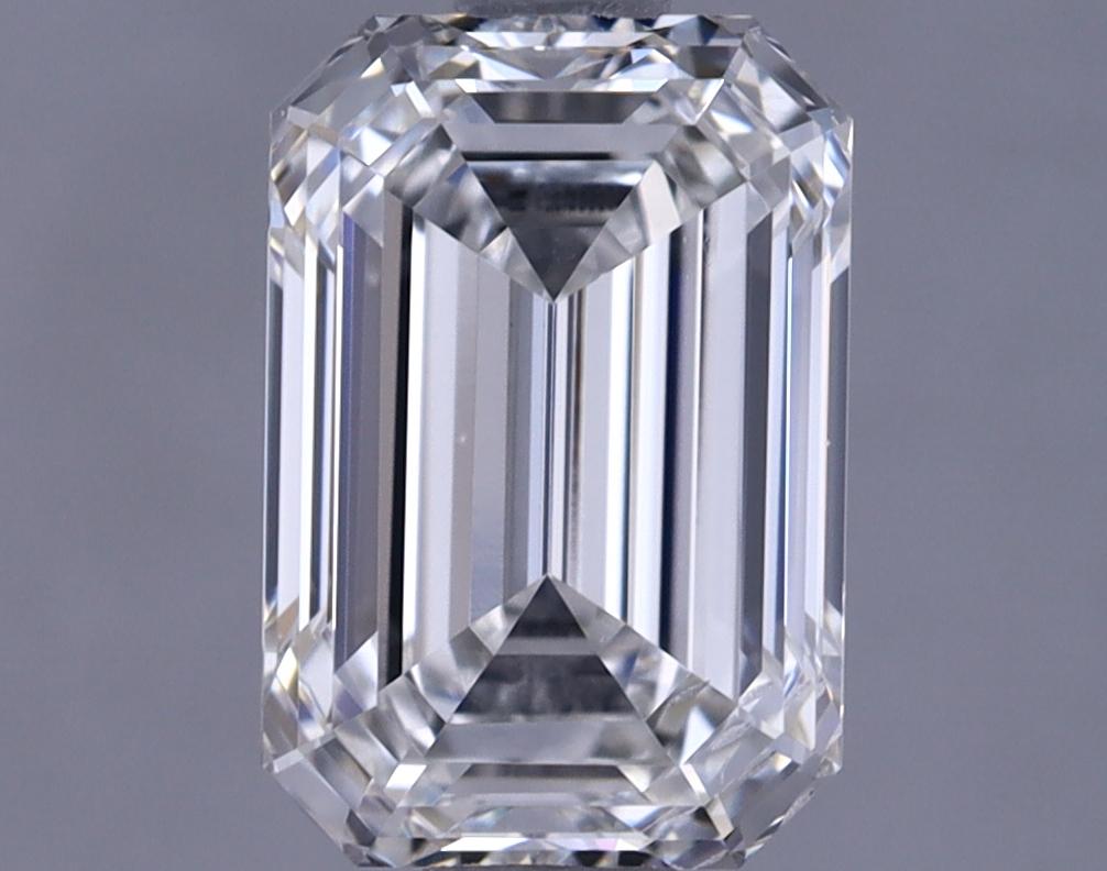 1.39 Carat Emerald Shaped Ideal Cut VS2 IGI Certified Lab Grown Diamond