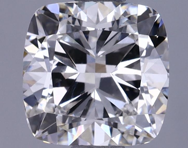 1.42 Carat Cushion Shaped Ideal Cut VVS2 IGI Certified Lab Grown Diamond