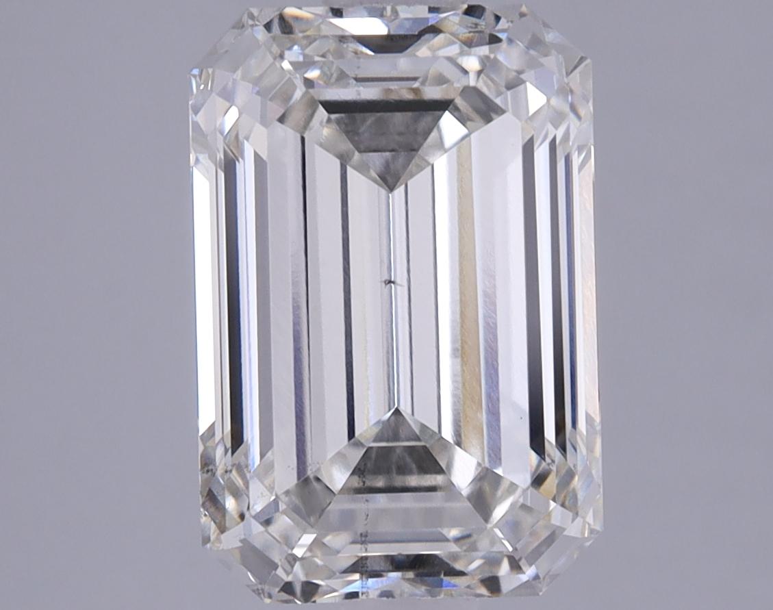 2.64 Carat Emerald Shaped Ideal Cut VS2 IGI Certified Lab Grown Diamond