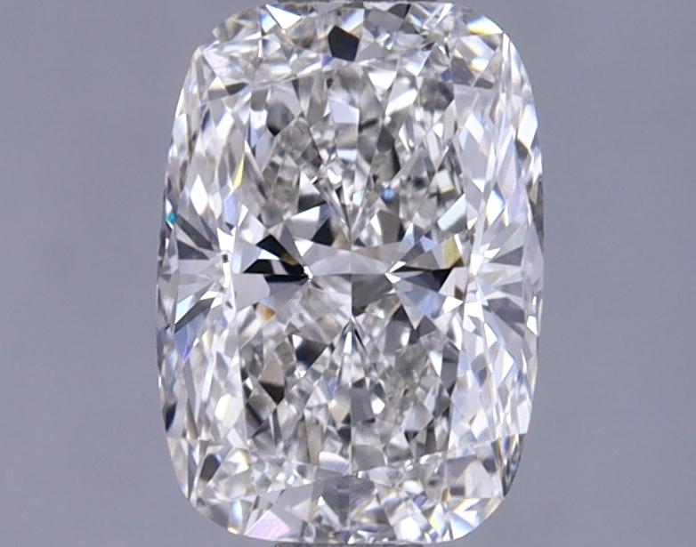 1.21 Carat Elongated Cushion Shaped Excellent Cut VVS2 IGI Certified Lab Grown Diamond