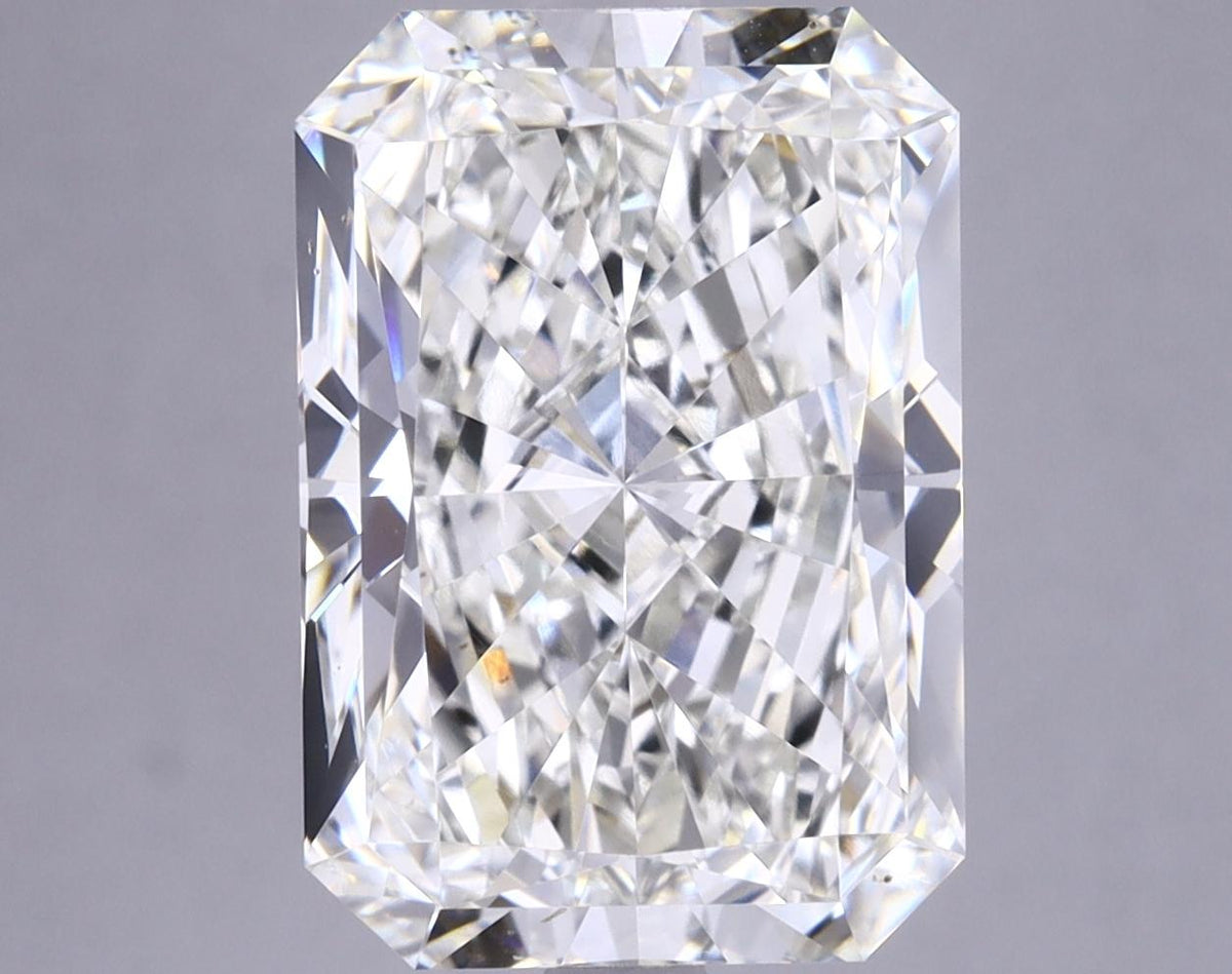 6.56 Carat Radiant Shaped Ideal Cut VVS2 IGI Certified Lab Grown Diamond