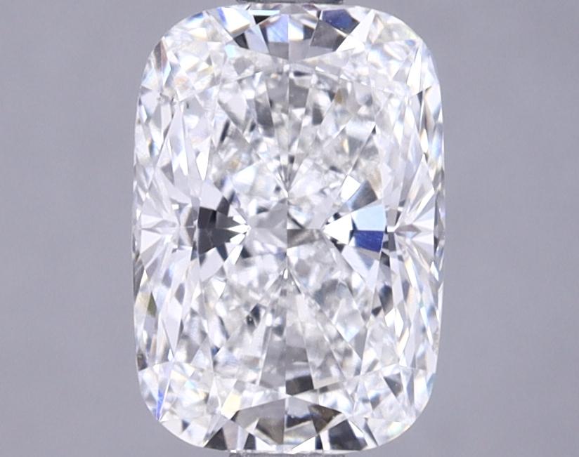 1.67 Carat Elongated Cushion Shaped Excellent Cut VS2 IGI Certified Lab Grown Diamond