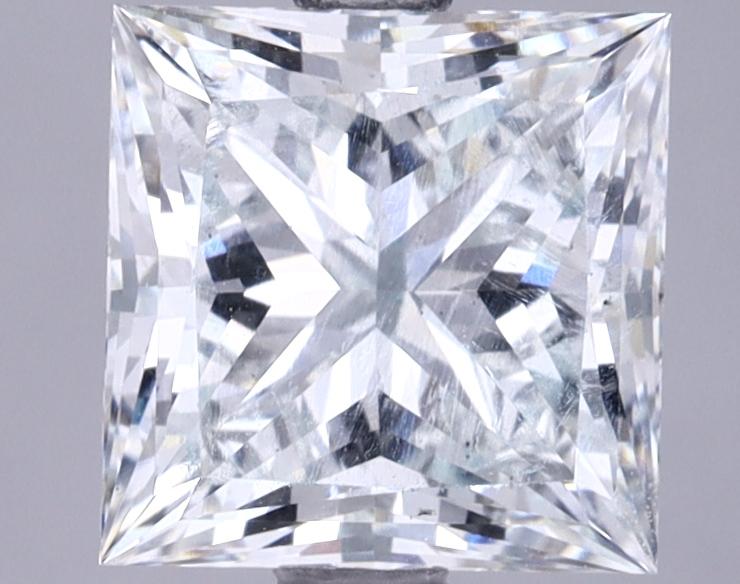 2.67 Carat Princess Shaped Ideal Cut VS2 IGI Certified Lab Grown Diamond
